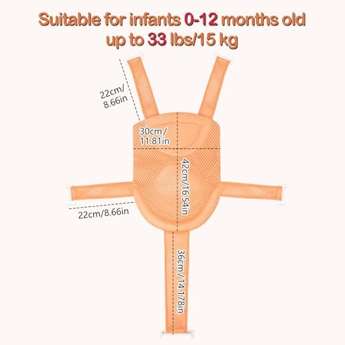 Colorlife Baby Bath Seat Support Net Infant Bathing Seat Support Mat, - Image 4
