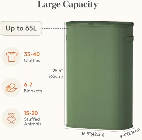 Lifewit Slim Laundry Basket - Image 3