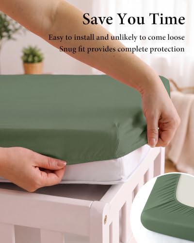 Yoofoss 2-Pack Diaper Changing Pad Cover - Image 5