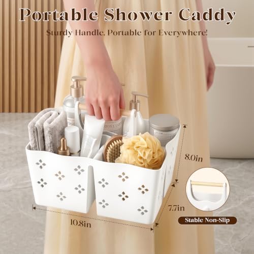 GVY Plastic Shower Caddy Portable, Large Capacity Shower Basket - Image 5