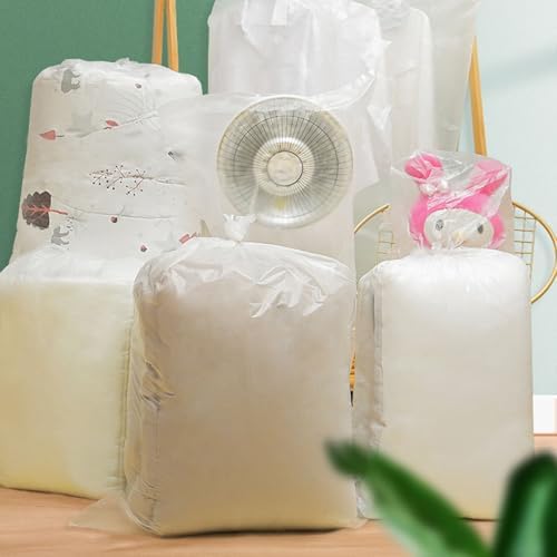 4 Pcs 45x65 inches Extra Large Clear Plastic Bags Perfect - Image 4