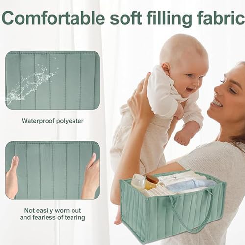 Diaper Caddy Safe Waterproof Portable Foldable - Image 7