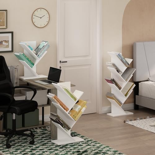 Furinno Tree Book Shelf, 7-Tier Bookshelf - Image 5