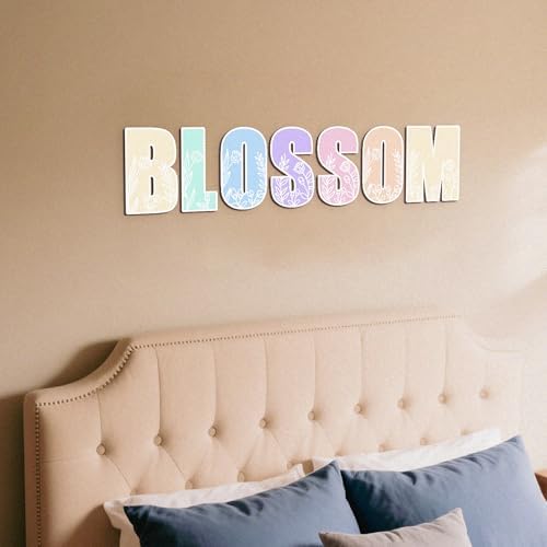 Name Sign For Nursery, Boho Nursery Sign, Family Name Signs, 3D Wall Art for - Image 2