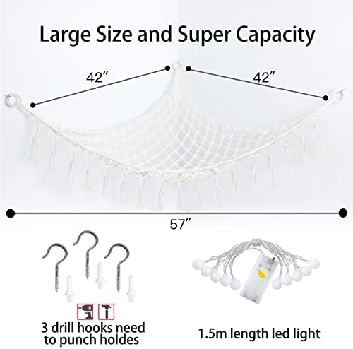 Stuffed Animal Storage Hammock Toy Net - Image 4