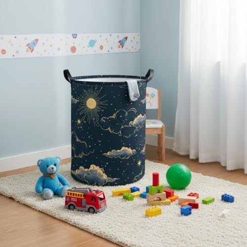 Baby Laundry Hamper kids laundry Basket Waterproof Storage Bin - Image 4