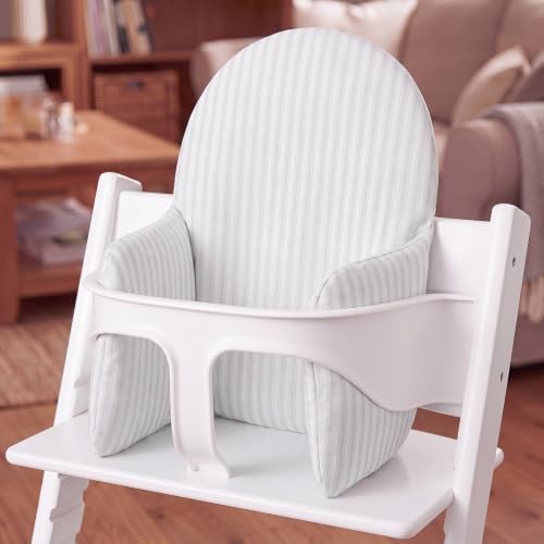 Novabright Ruffle Striped Highchair Cushion by Unknown