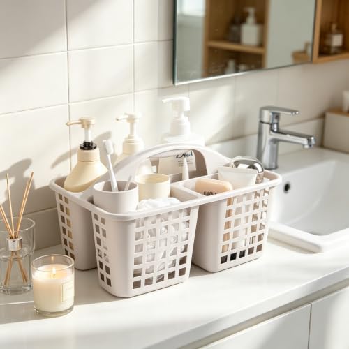 Portable Shower Caddy Basket Plastic Storage Basket - Image 7