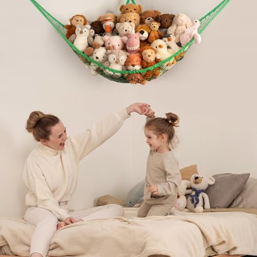 Stuffed Animal Storage Hammock Net Corner - Image 2