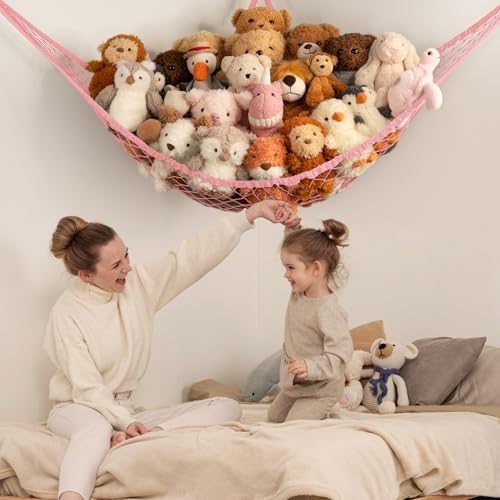 Stuffed Animal Storage Hammock Net Corner - Image 2