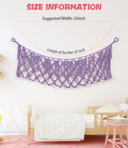 Stuffed Animal Net Hammock, Save Space Eliminate Clutter - Image 4