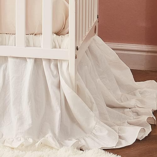 Brandream Boho Bohemian Girl Baby Nursery Crib Bed Skirt Dust Ruffle by Brandream