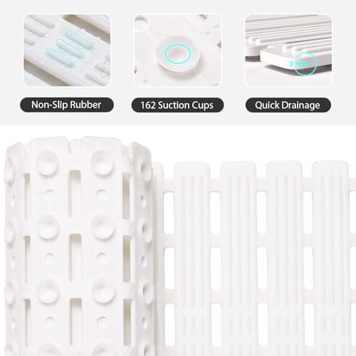 XIYUNTE Shower Mat Non Slip Bath Mat - Image 3