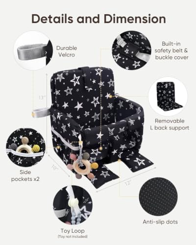 Padded Shopping Cart Seat Cover - Image 5