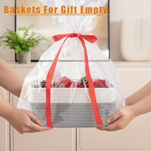 OIAHOMY 4 PACK 12L Storage Baskets - Image 5
