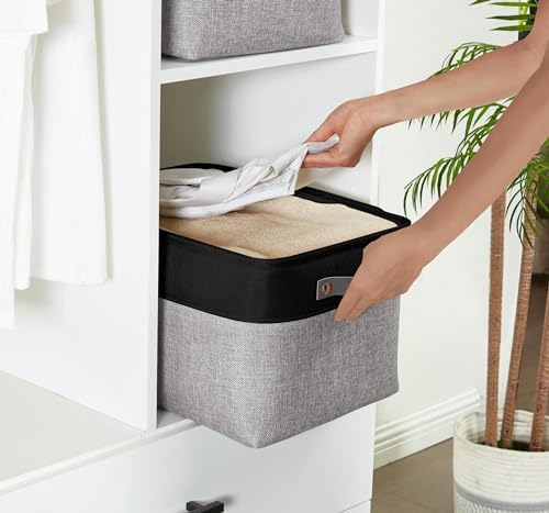 DECOMOMO Storage Bins, Extra Large Fabric Storage Baskets - Image 5