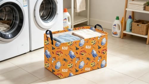 Sanjiaofeng Rectangular Halloween Horror Ghost Storage Basket, Terrifying and - Image 5