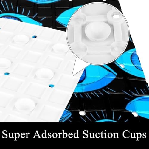 Bathtub Mat Non Slip 26.8x15.1 Inch, Machine Washable Shower Mats - Image 3