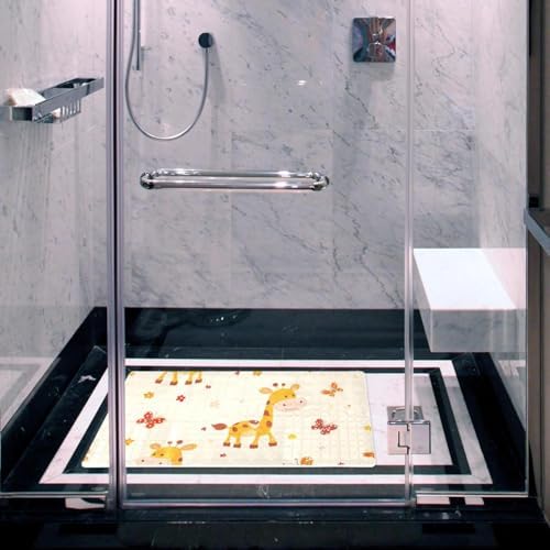 Shower Mat Bathtub Mat, 26.8x15.1 inch, Non-Slip Bath Mat - Image 6