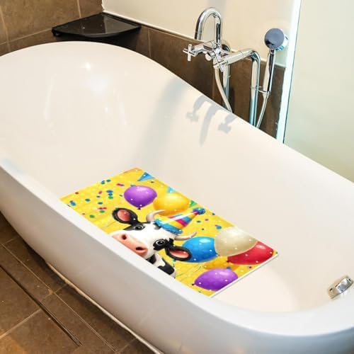 Shower Mat Bathtub Mat, 26.8x15.1 inch, Non-Slip Bath Mat - Image 4