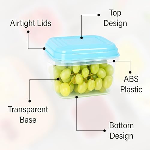 ARSUK 8 Pack 4 oz Small Plastic Containers - Image 5
