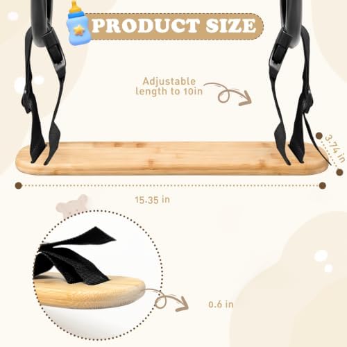 Footrest Compatible with Inglesina Fast Table Chair, Adjustable Foot Rest Fit - Image 2