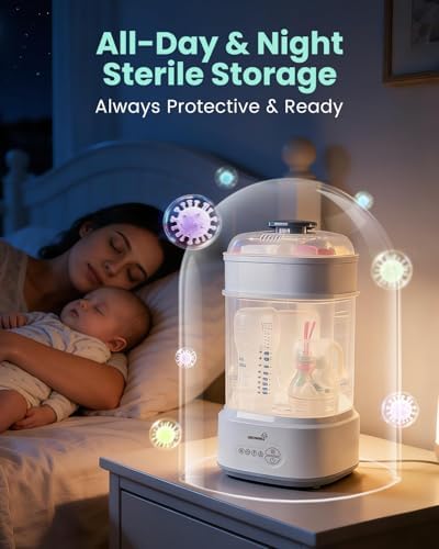 Grownsy Compact Baby Bottle Sterilizer and Dryer - Image 5