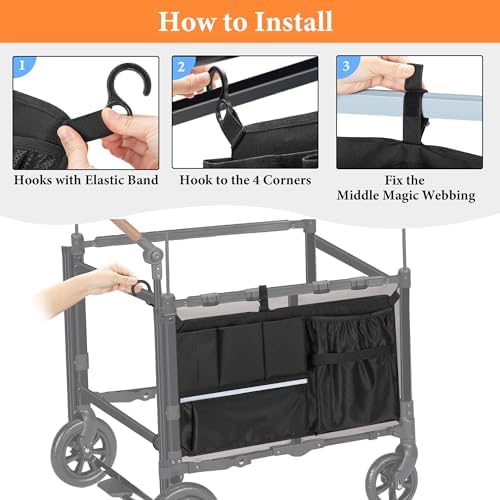 GRAOSO Stroller Wagon Cargo Net Compatible - Image 2