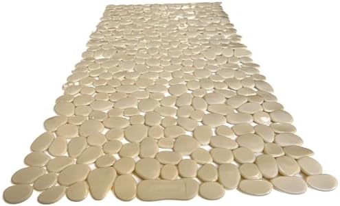 “Pebbles” Non-Slip Bathtub/Shower Mat 27.5”x14” Rectangular, Machine-Washable - Image 3