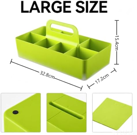 Portable Bath caddy for baby, Bathroom Makeup organizer Countertop - Image 5