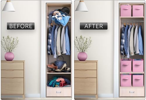 Sorbus Fabric Storage Cubes - Image 6