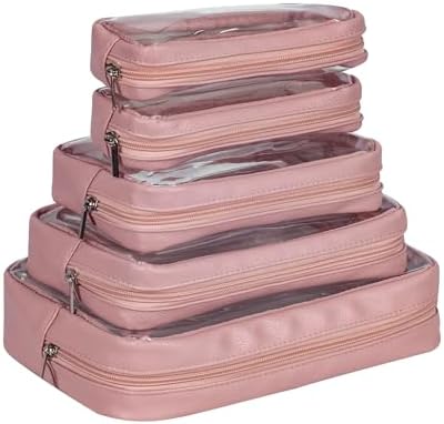Remobia Hicol TSA Approved 5-Piece Diaper Bag Organizer Pouch Set Clear - Image 6