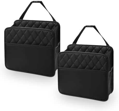 LAINLOY Foldable Car Seat Back Organizer, Large Capacity Hanging Car Backseat by Unknown