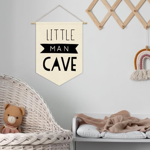 Boys Room Decor, Little Man Cave Sign - Image 7