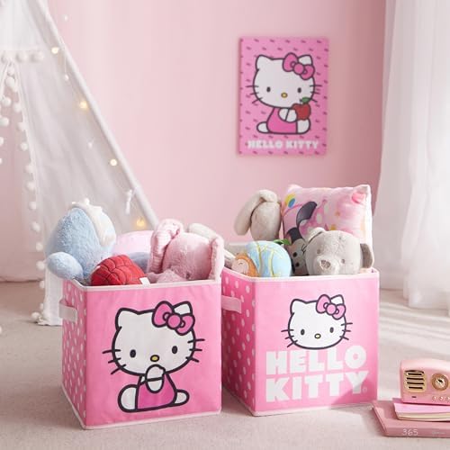 Hello Kitty Set of 2 Storage Cubes - Image 6