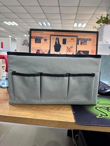 Bedside Caddy, Bedside Storage Bag Hanging Organizer by Loghot