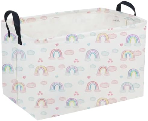 Sanjiaofeng Rectangular Rainbow Basket, Storage Bins by Sanjiaofen