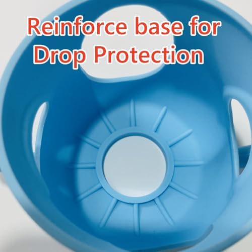 3 Pack Silicone Sleeves for Dr.Brown's Wide Neck 9 OZ Glass Bottles - Image 4