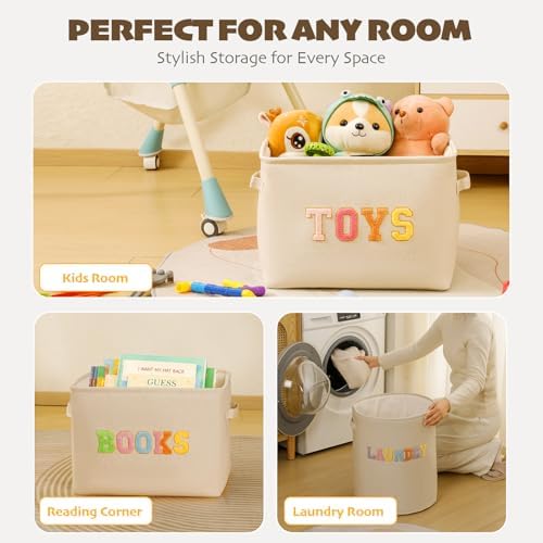 Book Lover Gifts Kids Book Storage Basket - Image 6