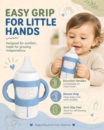 2 Pack Silicone Baby Bottle Handles - Image 4