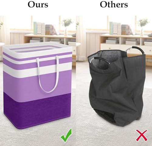 StorageRight Laundry Basket Hamper, 125L Collapsible Clothes Storage - Image 5