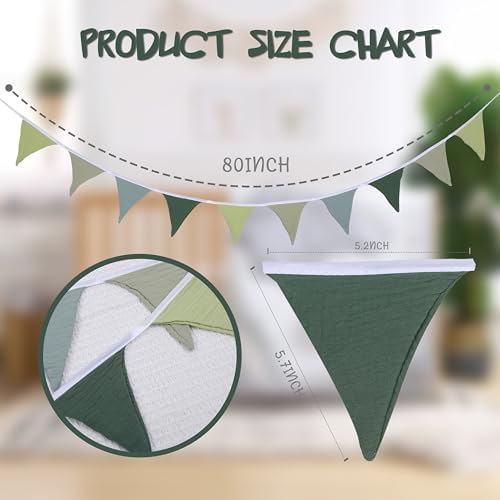 Pennant Banner Flags, Infant and toddler room decoration pennant, - Image 2