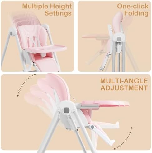 High Chairs for Babies and Toddlers Foldable - Image 4