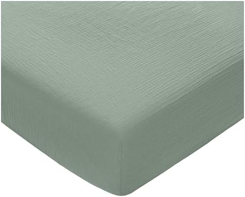 Comfy Cubs 100% Muslin Cotton Fitted Crib Sheet by ComfyCubs