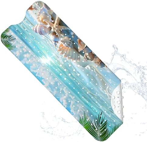 Girls Bath Mat for Tub Non Slip, Nature Aesthetic Bathtub Mats for Girls by HiWelcometoMCIAONE