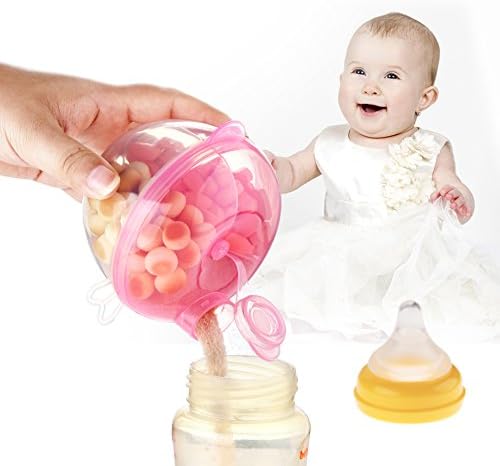 Accmor Baby Formula Dispenser for On-the-Go Feedings, Three-Compartment - Image 5