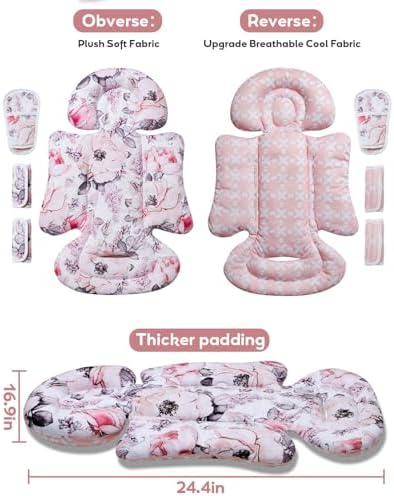BOMOLOUR Infant Car Seat Insert - Image 6