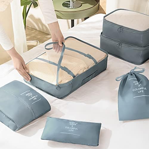 KPX 8 Set Packing Cubes for Travel, Luggage Packing Organizers Accessories - Image 6
