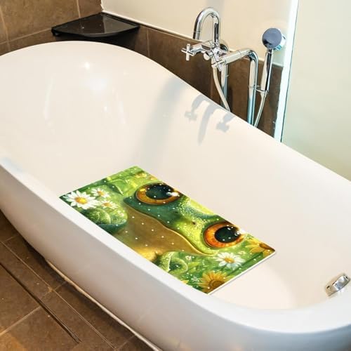 Bath Tub Shower Mat, Washable Bathtub Floor Mats, Suction Cups and Drain Holes - Image 5