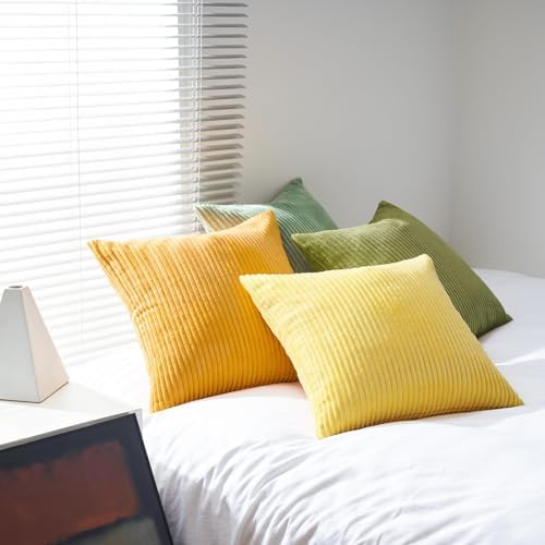 Topfinel 24x24 Decorative Large Throw Pillows Covers Set of 4, Couch Sofa - Image 6